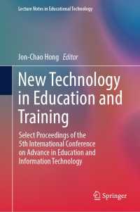 New Technology in Education and Training : Select Proceedings of the 5th International Conference on Advance in Education and Information Technology