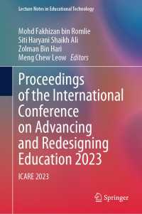 Proceedings of the International Conference on Advancing and Redesigning Education 2023 : ICARE 2023