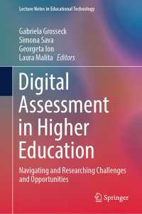 Digital Assessment in Higher Education : Navigating and Researching Challenges and Opportunities