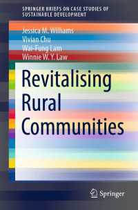 Revitalising Rural Communities〈1st ed. 2021〉