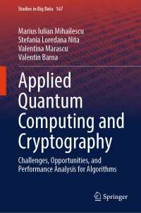 Applied Quantum Computing and Cryptography : Challenges, Opportunities, and Performance Analysis for Algorithms
