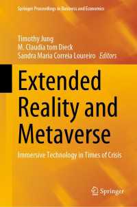 Extended Reality and Metaverse : Immersive Technology in Times of Crisis