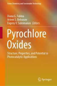 Pyrochlore Oxides : Structure, Properties, and Potential in Photocatalytic Applications