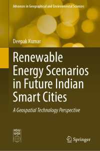 Renewable Energy Scenarios in Future Indian Smart Cities : A Geospatial Technology Perspective