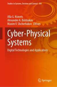 Cyber-Physical Systems : Digital Technologies and Applications
