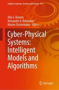 Cyber-Physical Systems: Intelligent Models and Algorithms