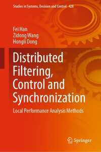 Distributed Filtering, Control and Synchronization : Local Performance Analysis Methods