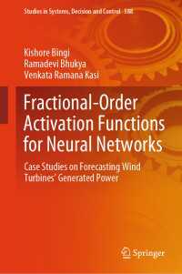 Fractional-Order Activation Functions for Neural Networks : Case Studies on Forecasting Wind Turbines' Generated Power