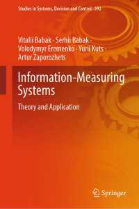 Information-Measuring Systems : Theory and Application