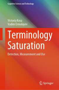 Terminology Saturation : Detection, Measurement and Use