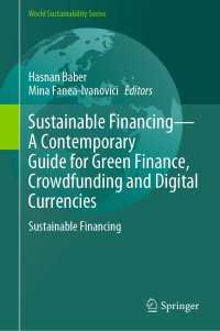 Sustainable Financing—A Contemporary Guide for Green Finance, Crowdfunding and Digital Currencies : Sustainable Financing