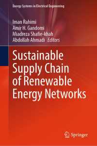 Sustainable Supply Chain of Renewable Energy Networks