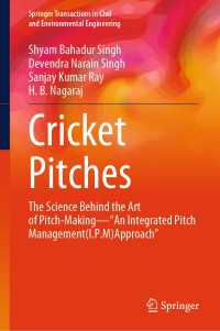 Cricket Pitches : The Science Behind the Art of Pitch-Making—“An Integrated Pitch Management (I.P.M) Approach”