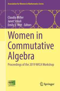 Women in Commutative Algebra : Proceedings of the 2019 WICA Workshop