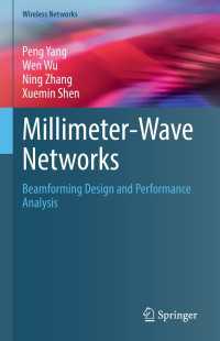 Millimeter-Wave Networks : Beamforming Design and Performance Analysis