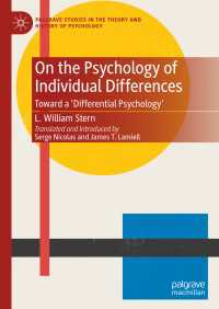 On the Psychology of Individual Differences : Toward a 'Differential Psychology'