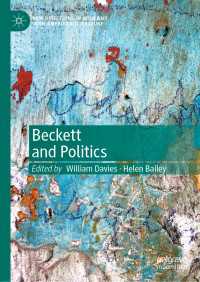 Beckett and Politics〈1st ed. 2021〉