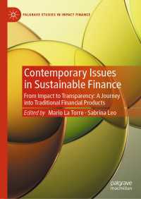 Contemporary Issues in Sustainable Finance : From Impact to Transparency: a journey into traditional financial products