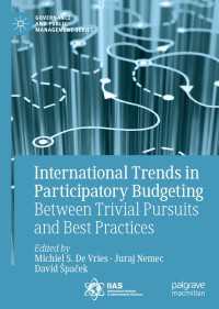 International Trends in Participatory Budgeting : Between Trivial Pursuits and Best Practices
