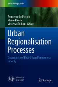 Urban Regionalisation Processes : Governance of Post-Urban Phenomena in Sicily