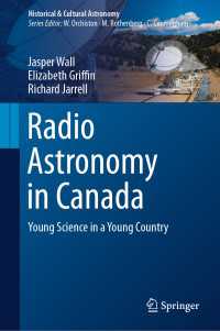Radio Astronomy in Canada : Young Science in a Young Country