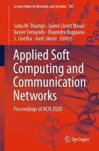 Applied Soft Computing and Communication Networks : Proceedings of ACN 2020