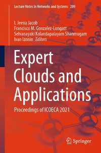 Expert Clouds and Applications〈1st ed. 2022〉 : Proceedings of ICOECA 2021