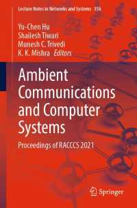 Ambient Communications and Computer Systems : Proceedings of RACCCS 2021