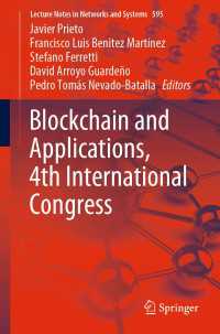 Blockchain and Applications, 4th International Congress〈1st ed. 2023〉