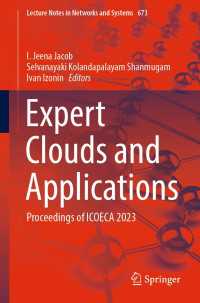 Expert Clouds and Applications〈1st ed. 2023〉 : Proceedings of ICOECA 2023