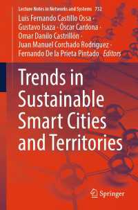 Trends in Sustainable Smart Cities and Territories〈1st ed. 2023〉