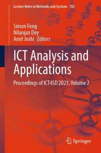 ICT Analysis and Applications〈1st ed. 2023〉 : Proceedings of ICT4SD 2023, Volume 2