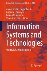 Information Systems and Technologies〈1st ed. 2024〉 : WorldCIST 2023, Volume 3