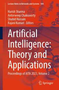 Artificial Intelligence: Theory and Applications : Proceedings of AITA 2023, Volume 2