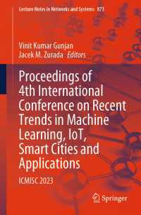 Proceedings of 4th International Conference on Recent Trends in Machine Learning, IoT, Smart Cities and Applications : ICMISC 2023