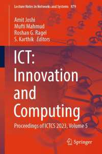 ICT: Innovation and Computing : Proceedings of ICTCS 2023, Volume 5