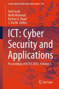 ICT: Cyber Security and Applications : Proceedings of ICTCS 2023, Volume 3