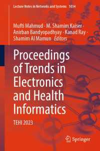 Proceedings of Trends in Electronics and Health Informatics : TEHI 2023