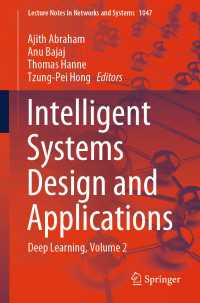 Intelligent Systems Design and Applications : Deep Learning, Volume 2