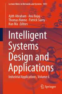 Intelligent Systems Design and Applications : Industrial Applications, Volume 6