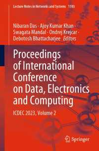 Proceedings of International Conference on Data, Electronics and Computing : ICDEC 2023, Volume 2