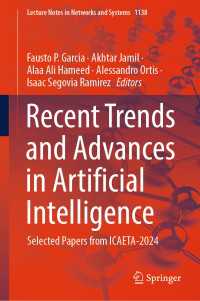 Recent Trends and Advances in Artificial Intelligence : Selected Papers from ICAETA-2024