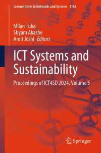 ICT Systems and Sustainability : Proceedings of ICT4SD 2024, Volume 5