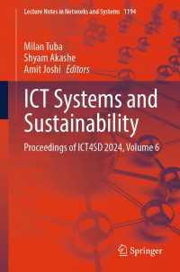ICT Systems and Sustainability : Proceedings of ICT4SD 2024, Volume 6