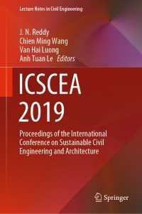 ICSCEA 2019 : Proceedings of the International Conference on Sustainable Civil Engineering and Architecture
