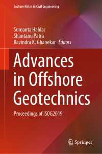 Advances in Offshore Geotechnics : Proceedings of ISOG2019