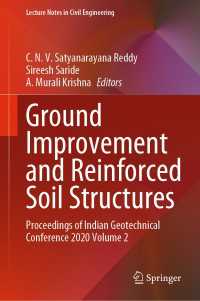 Ground Improvement and Reinforced Soil Structures : Proceedings of Indian Geotechnical Conference 2020 Volume 2