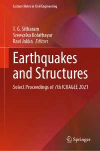 Earthquakes and Structures : Select Proceedings of 7th ICRAGEE 2021