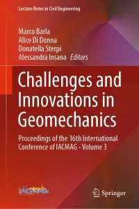 Challenges and Innovations in Geomechanics : Proceedings of the 16th International Conference of IACMAG - Volume 3