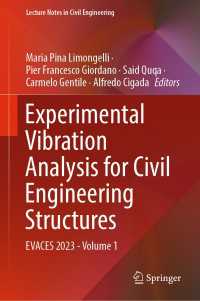 Experimental Vibration Analysis for Civil Engineering Structures : EVACES 2023 - Volume 1